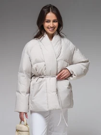 Куртки и дубленки VIVA WEAR модель 186-white Фото