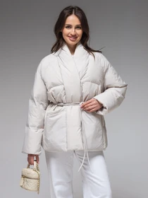 Куртки и дубленки VIVA WEAR модель 186-white Фото
