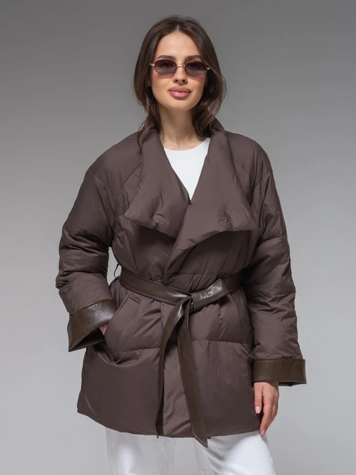 Куртки и дубленки VIVA WEAR модель 99862-chocolate Фото