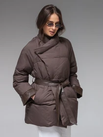 Куртки и дубленки VIVA WEAR модель 99862-chocolate Фото