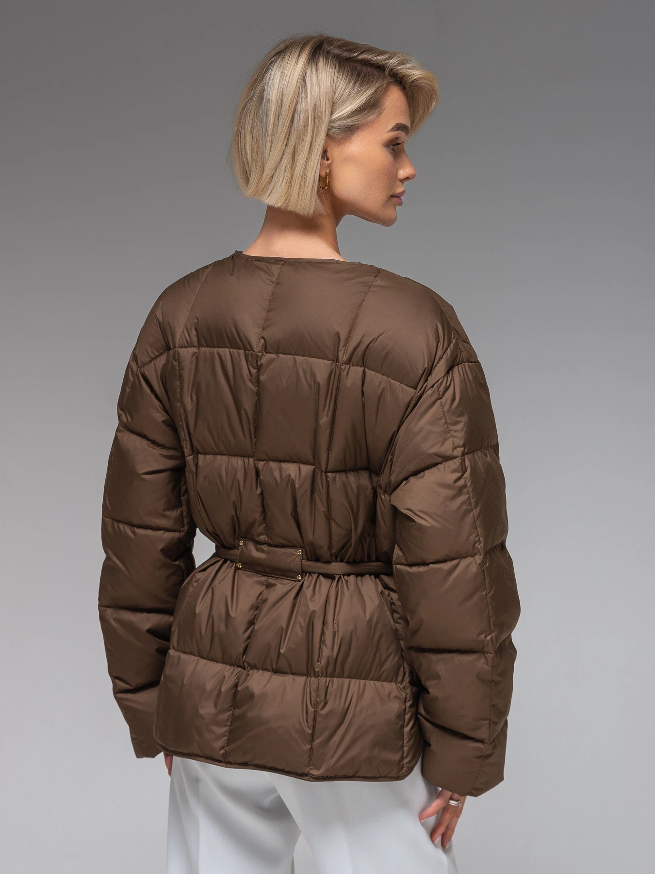 Куртки и дубленки VIVA WEAR модель 283-brown Куртки и дубленки VIVA WEAR модель 283-brown Фото