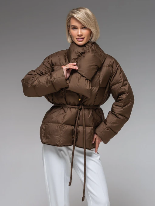 Куртки и дубленки VIVA WEAR модель 283-brown Фото