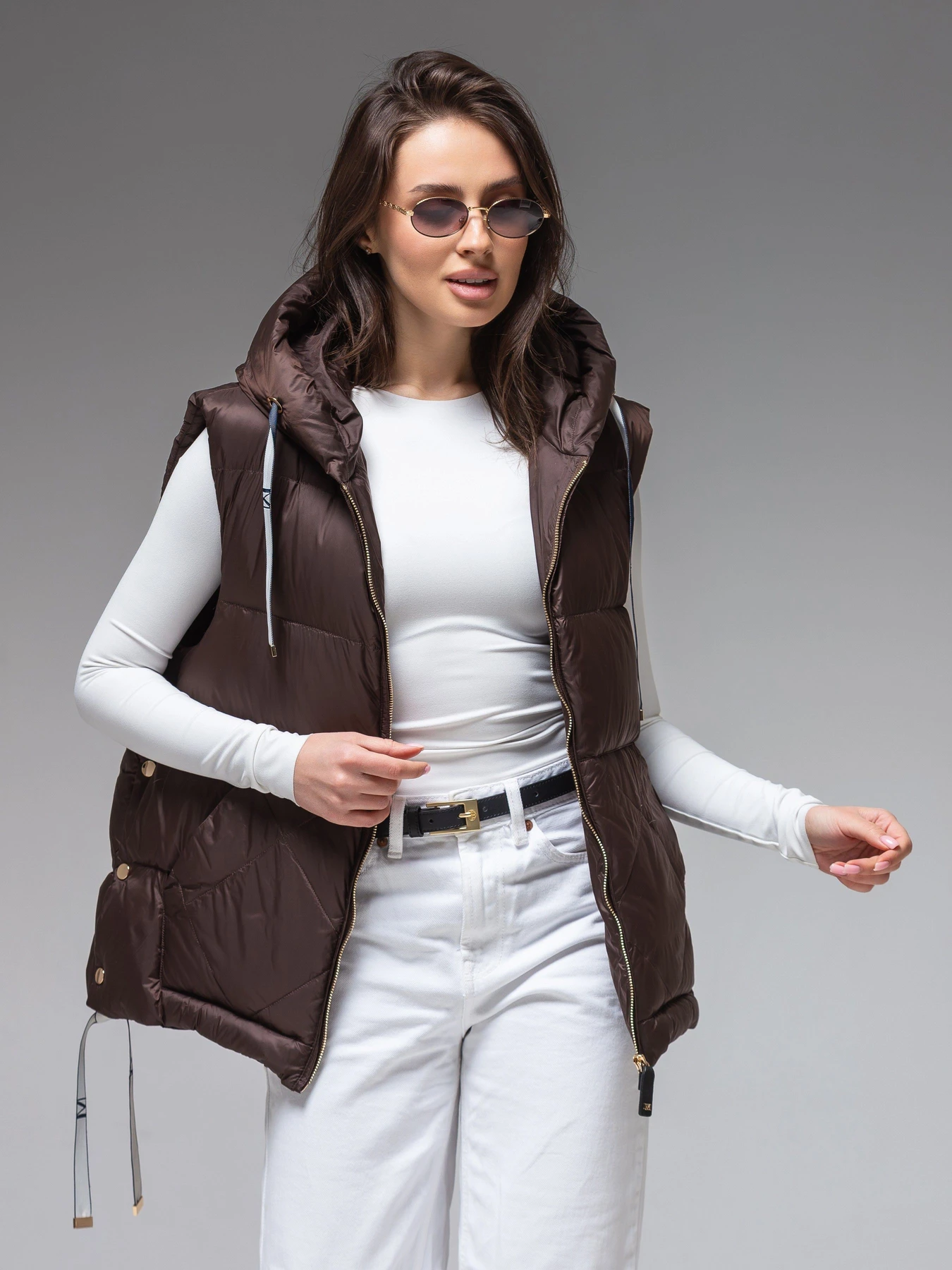 Куртки и дубленки VIVA WEAR модель 8810-chocolate Куртки и дубленки VIVA WEAR модель 8810-chocolate Фото