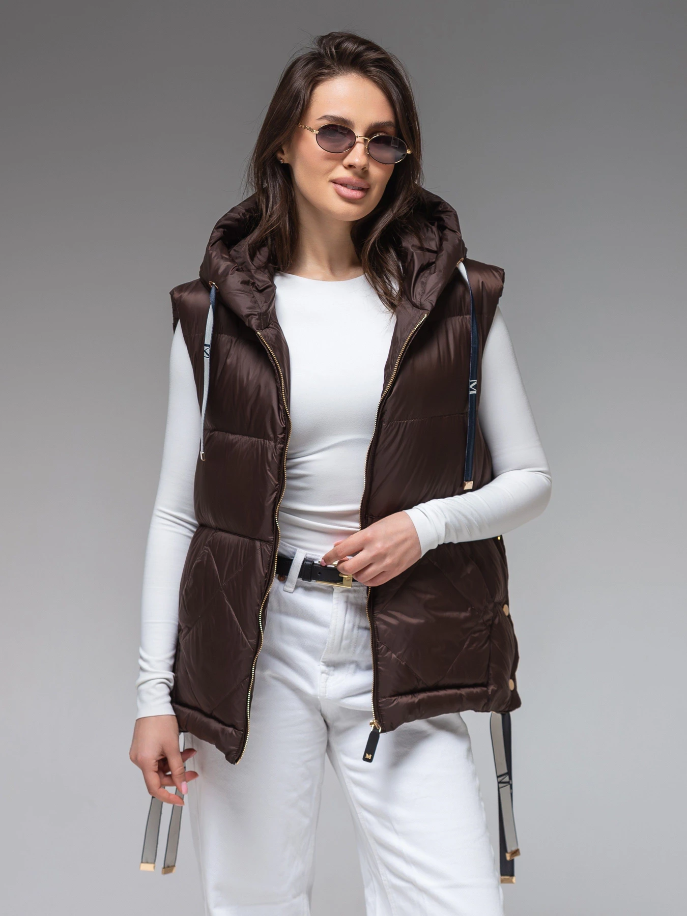 Куртки и дубленки VIVA WEAR модель 8810-chocolate Куртки и дубленки VIVA WEAR модель 8810-chocolate Фото