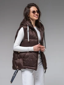 Куртки и дубленки VIVA WEAR модель 8810-chocolate Фото