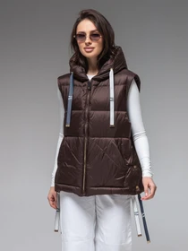 Куртки и дубленки VIVA WEAR модель 8810-chocolate Фото