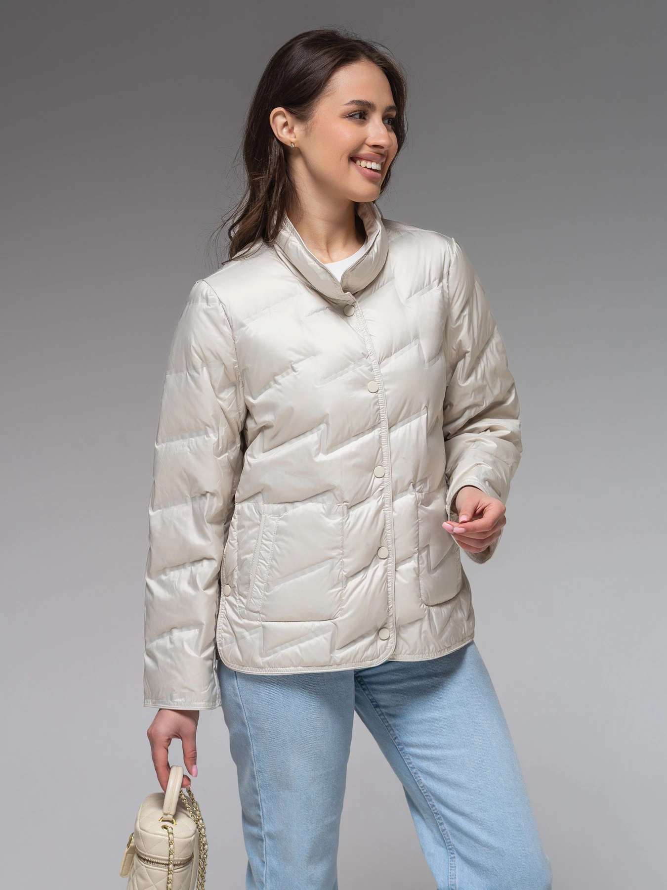 Куртки и дубленки VIVA WEAR модель 6309-milky Фото