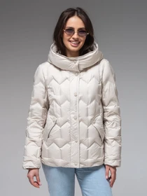 Куртки и дубленки VIVA WEAR модель 6538-milky Фото