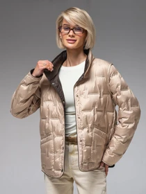 Куртки и дубленки VIVA WEAR модель 88102-chocolate-milk Фото