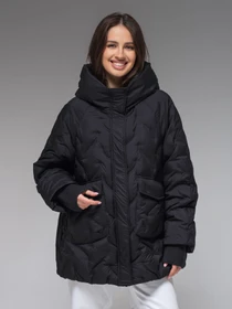 Куртки и дубленки VIVA WEAR модель 6578-black Фото