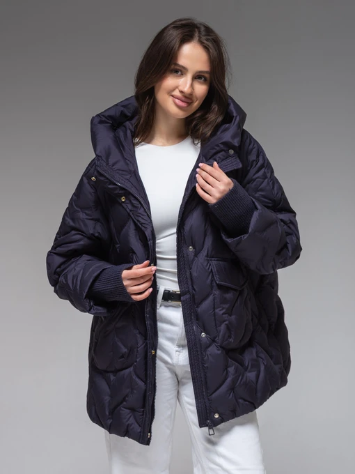 Куртки и дубленки VIVA WEAR модель 6578-navy Фото