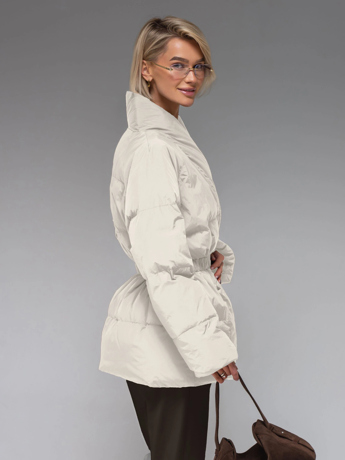 Куртки и дубленки VIVA WEAR модель 8866-white Фото