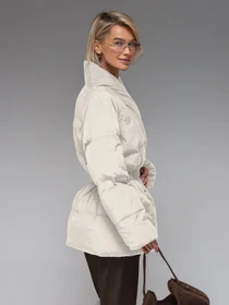 Куртки и дубленки VIVA WEAR модель 8866-white Фото