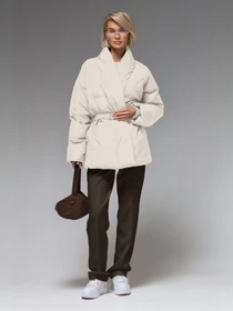 Куртки и дубленки VIVA WEAR модель 8866-white Фото