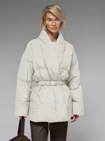 Куртки и дубленки VIVA WEAR модель 8866-white Фото