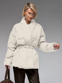 Куртки и дубленки VIVA WEAR модель 8866-white Фото