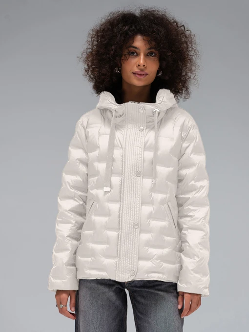 Куртки и дубленки VIVA WEAR модель 6518-white Фото