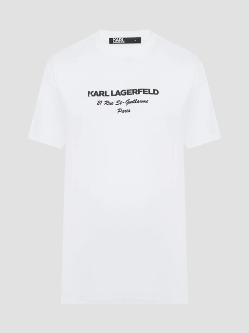 Бавовняна Чоловіча Футболка Karl Lagerfeld фото 2