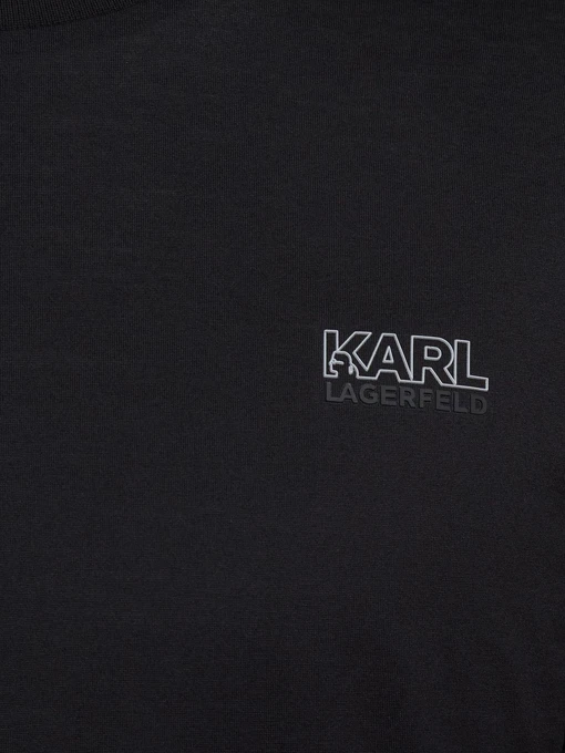 Бавовняний Чоловічий Лонгслів Karl Lagerfeld фото 3