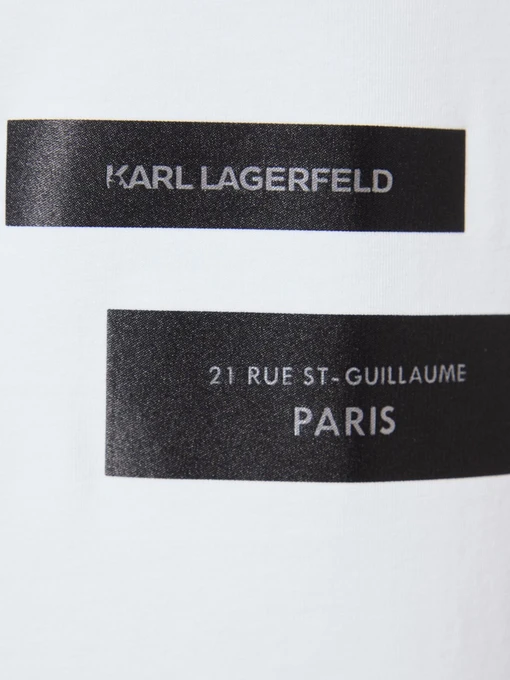 Бавовняна Чоловіча Футболка Karl Lagerfeld фото 3