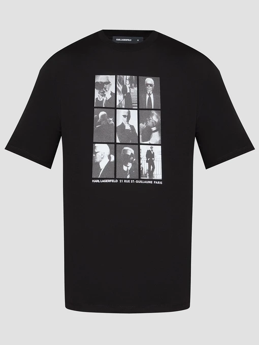 Бавовняна Чоловіча Футболка Karl Lagerfeld фото 2