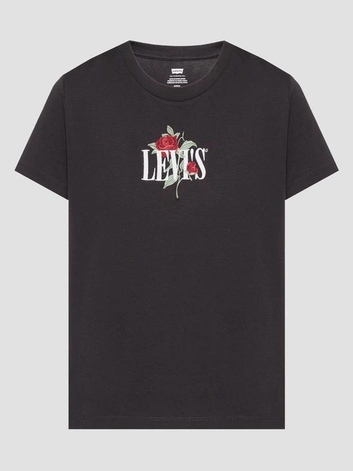 Бавовняна Жіноча Футболка Levi's фото 2