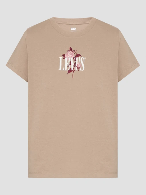 Бавовняна Жіноча Футболка Levi's фото 2