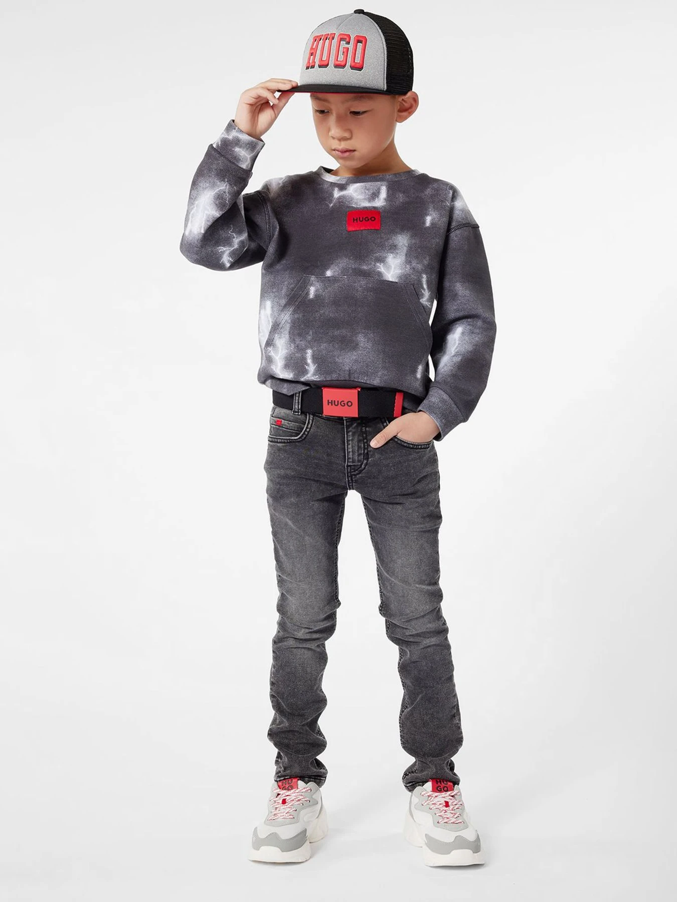 Худи и свитшоты HUGO Kids модель G00026;M60 Фото