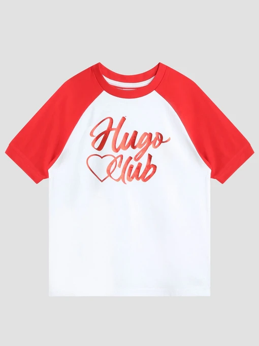 Футболки и поло HUGO Kids модель G00089;10P Фото