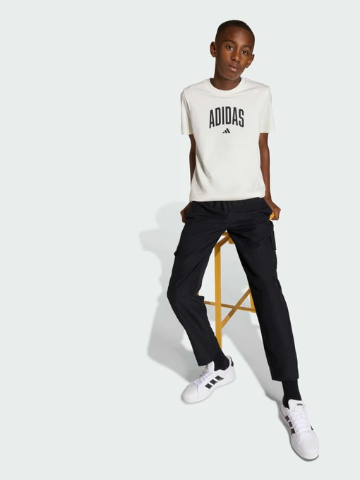 Бавовняна Дитяча Футболка adidas фото 3