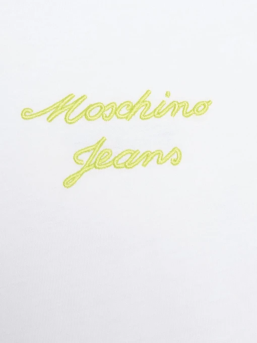 Бавовняна Жіноча Футболка Moschino фото 3