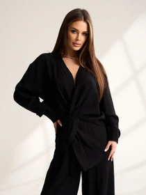 Костюми ISSA Plus модель 15535_черный Фото