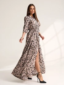Сукні ISSA Plus модель 15539_мультиколор Фото