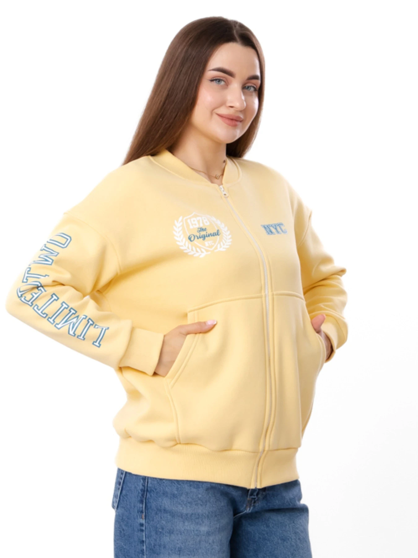 Худи и свитшоты Носи своє модель 8374-025-33-svtlo-psochnij Фото