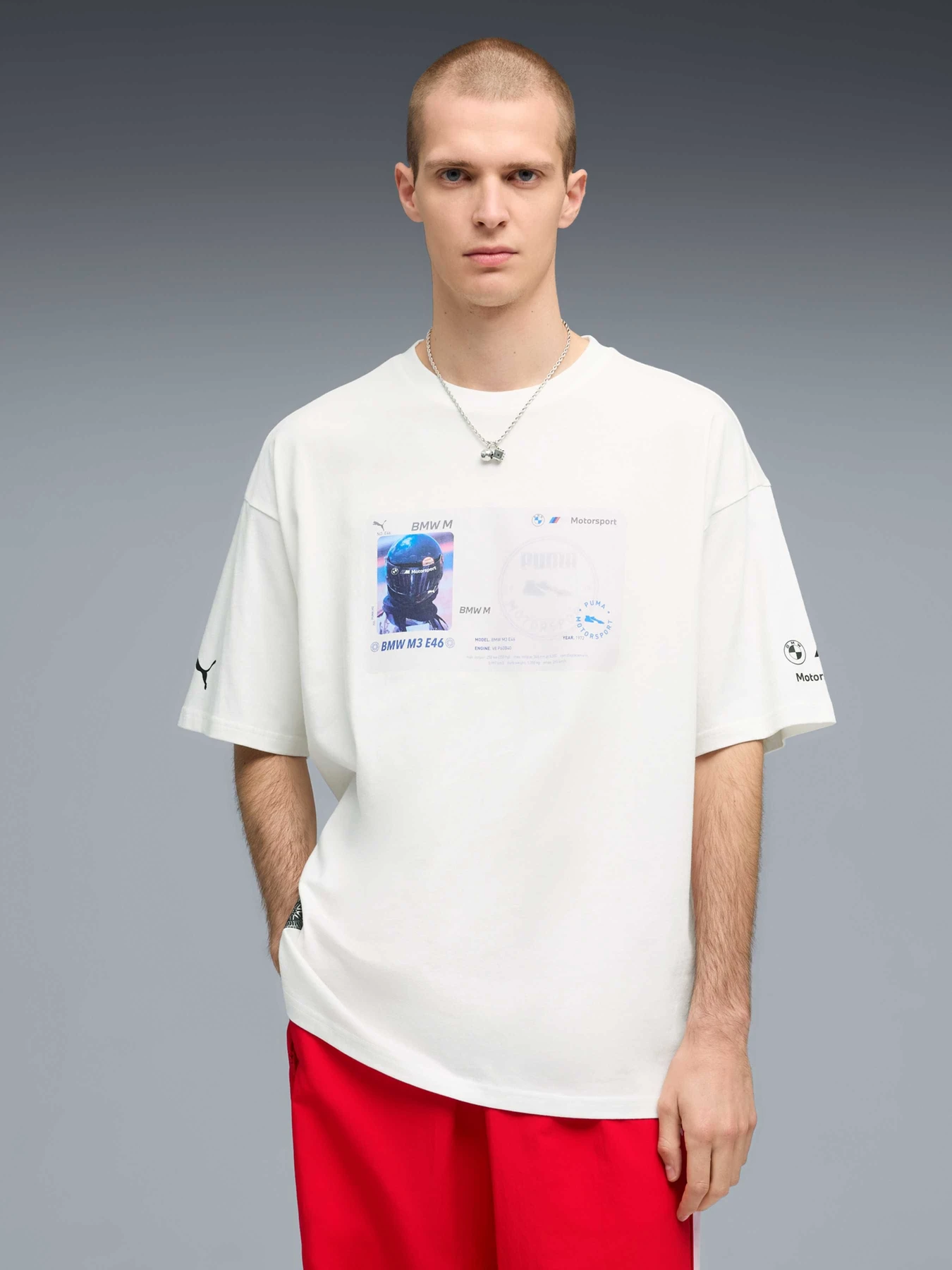 Футболки і поло PUMA Bmw Mms Lifestyle Tee модель 635426 Фото