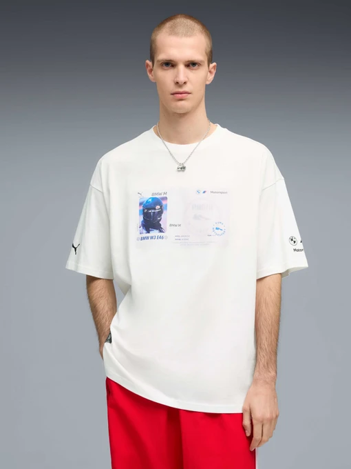 Чоловіча Футболка PUMA Bmw Mms Lifestyle Tee фото 3