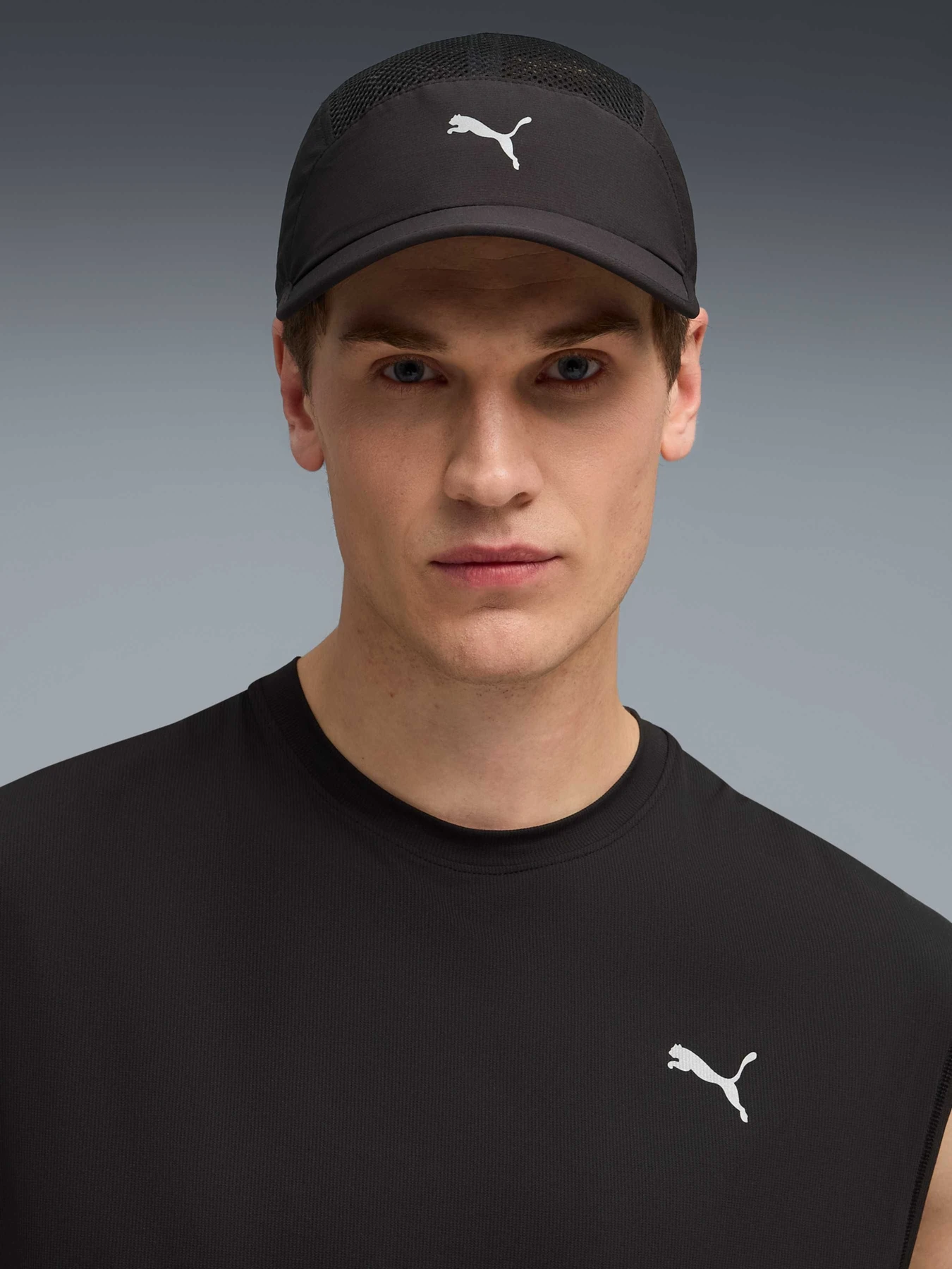 Шапки и кепки PUMA Short Visor Mesh 5 Panel Cap модель 026999 Фото