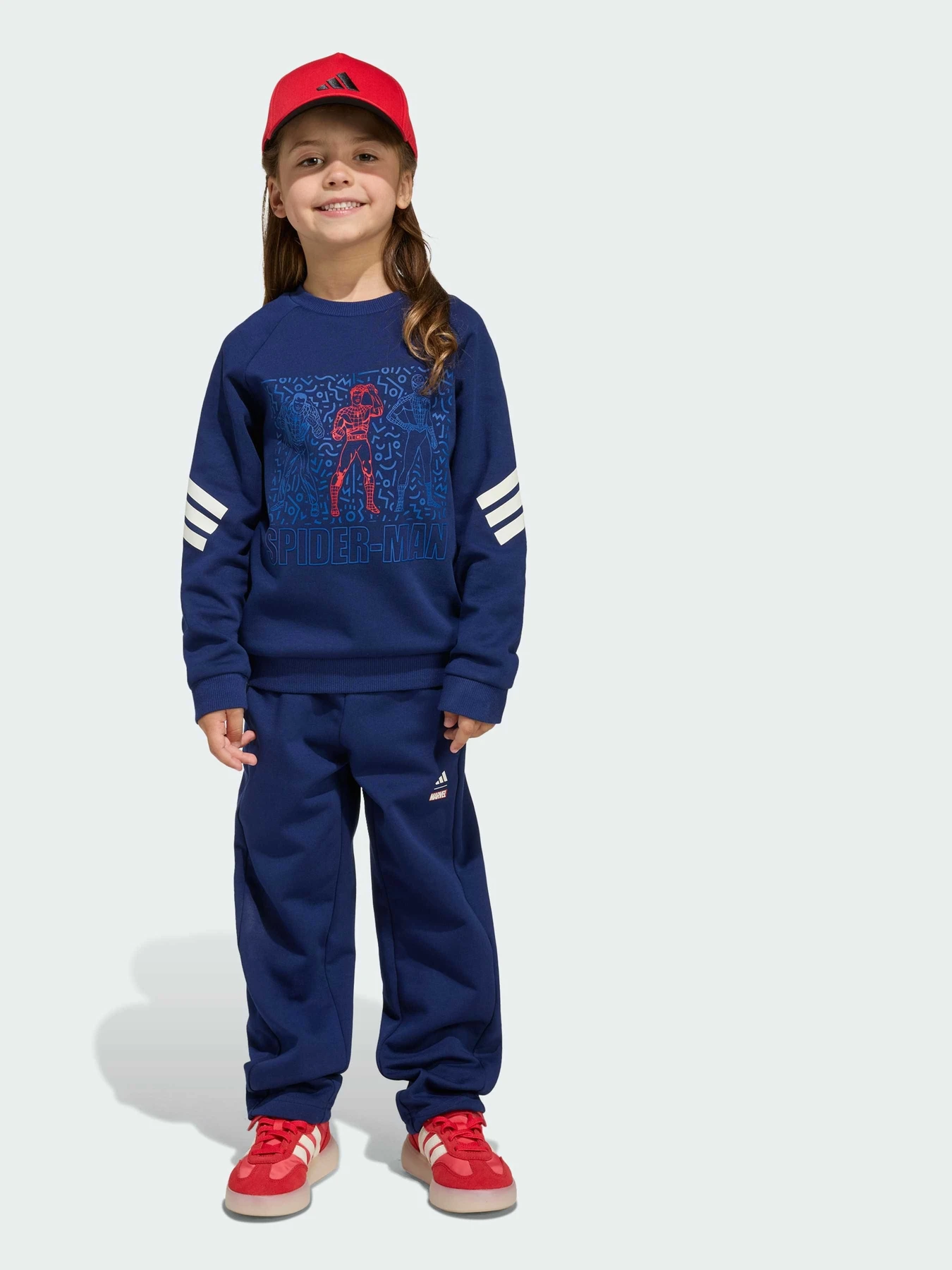 Костюми Adidas Marvel модель JZ3569 Костюми Adidas Marvel модель JZ3569 Фото