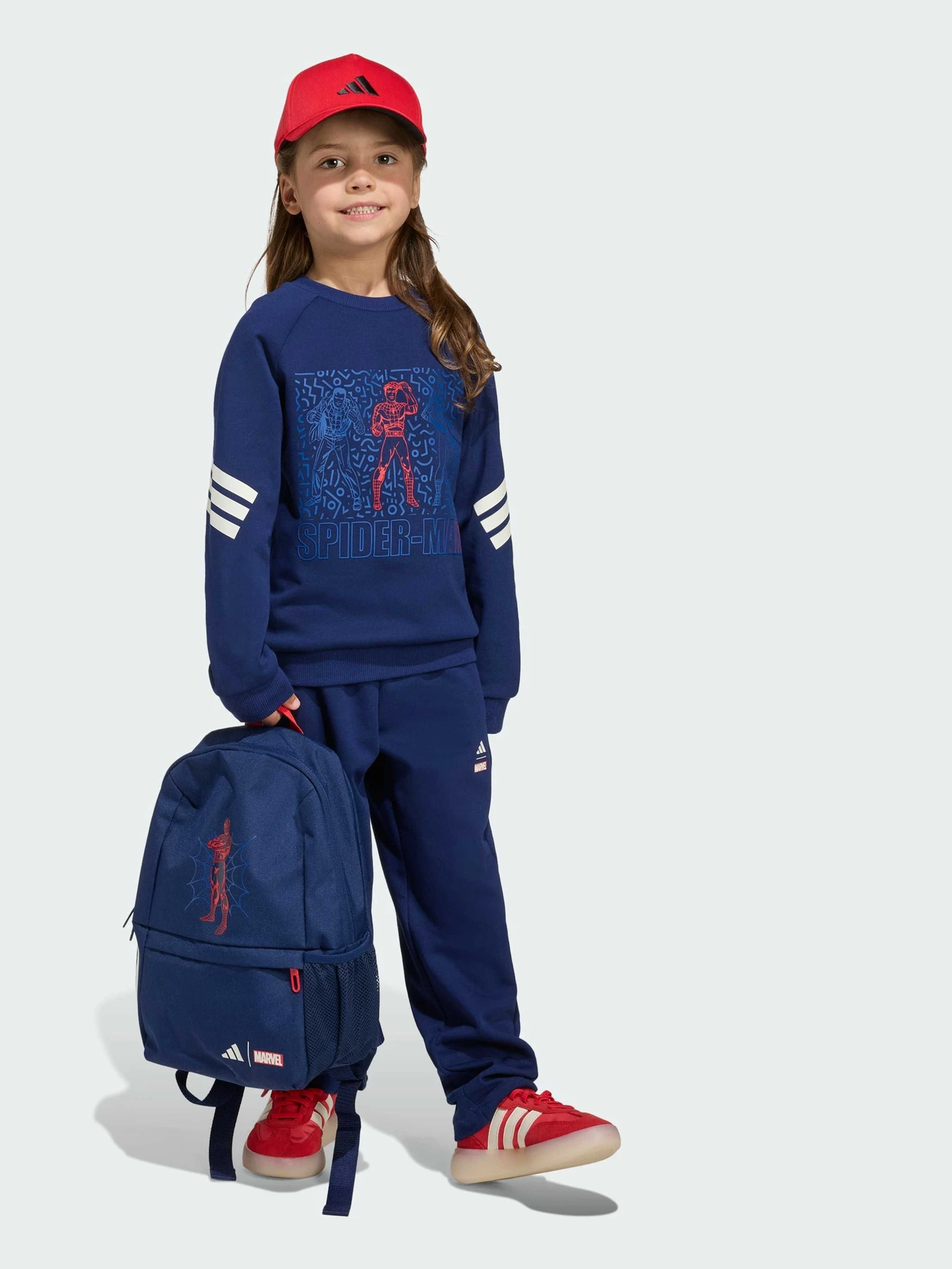 Костюми Adidas Marvel модель JZ3569 Костюми Adidas Marvel модель JZ3569 Фото