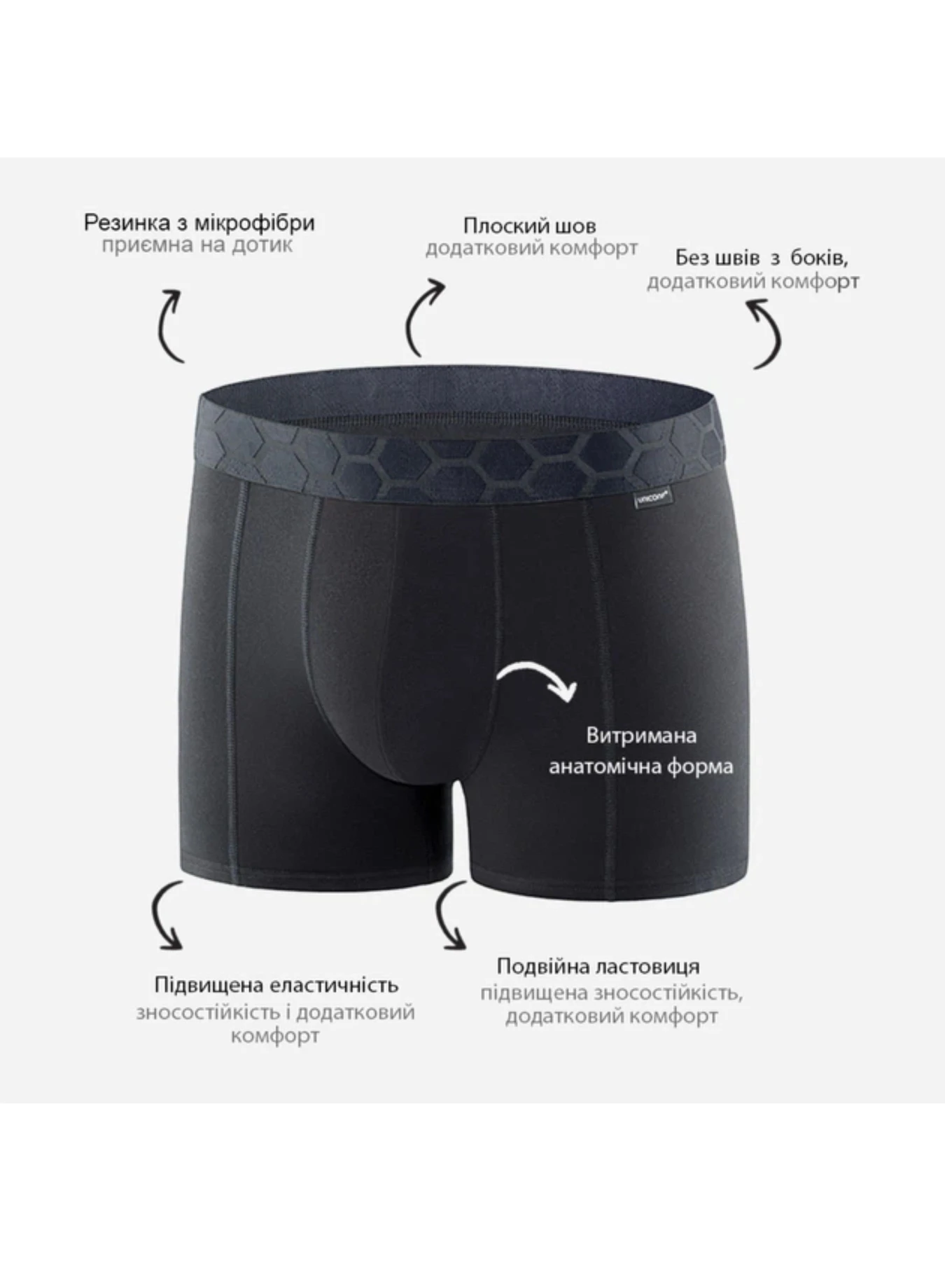 Нижнее белье Uniconf модель UBB116BL Фото