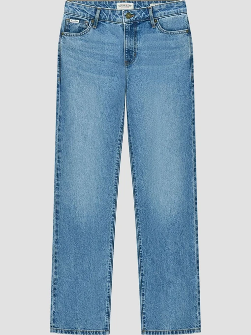 Бавовняні Жіночі Прямі джинси Guess Jeans фото 2