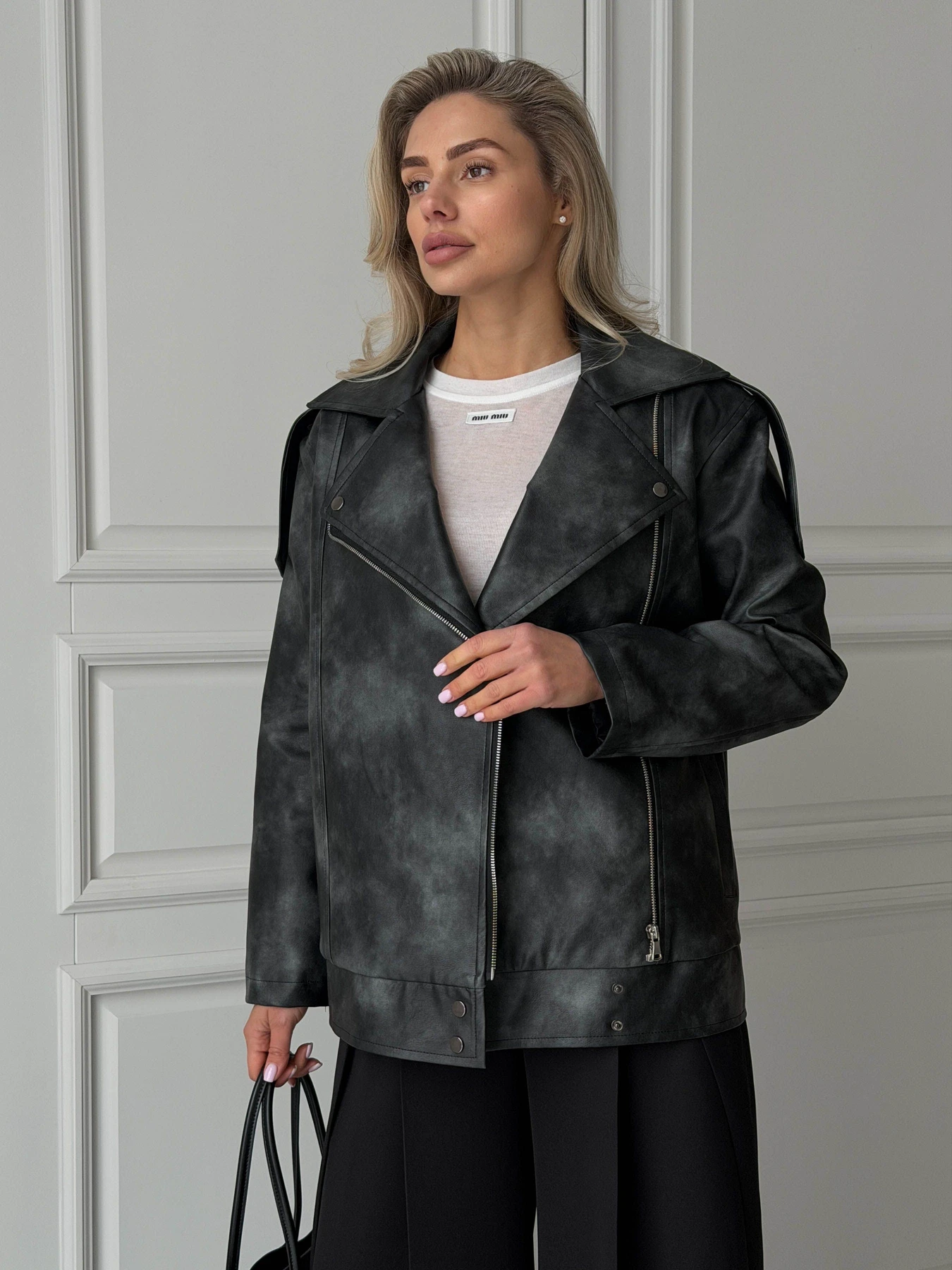 Куртки та дублянки Jadone Fashion модель Dica_grafit Фото