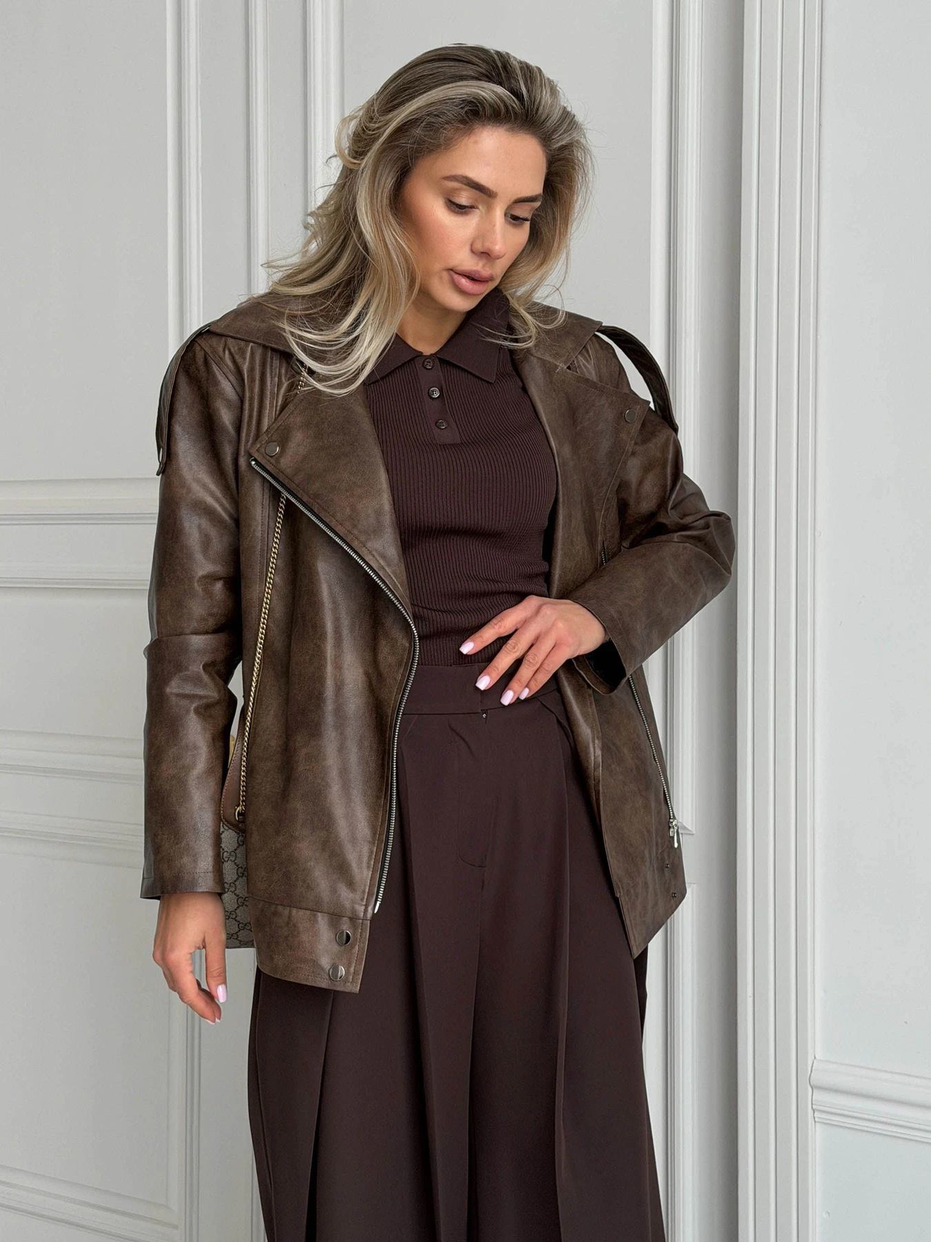 Куртки та дублянки Jadone Fashion модель Dica_chokol Фото