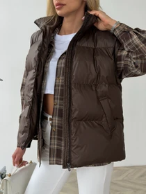 Куртки та дублянки Jadone Fashion модель Ayvi_chocolate Фото