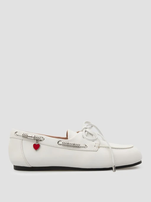 Слипоны и мокасины Moschino модель JA10111G1O.IA0;100 Фото