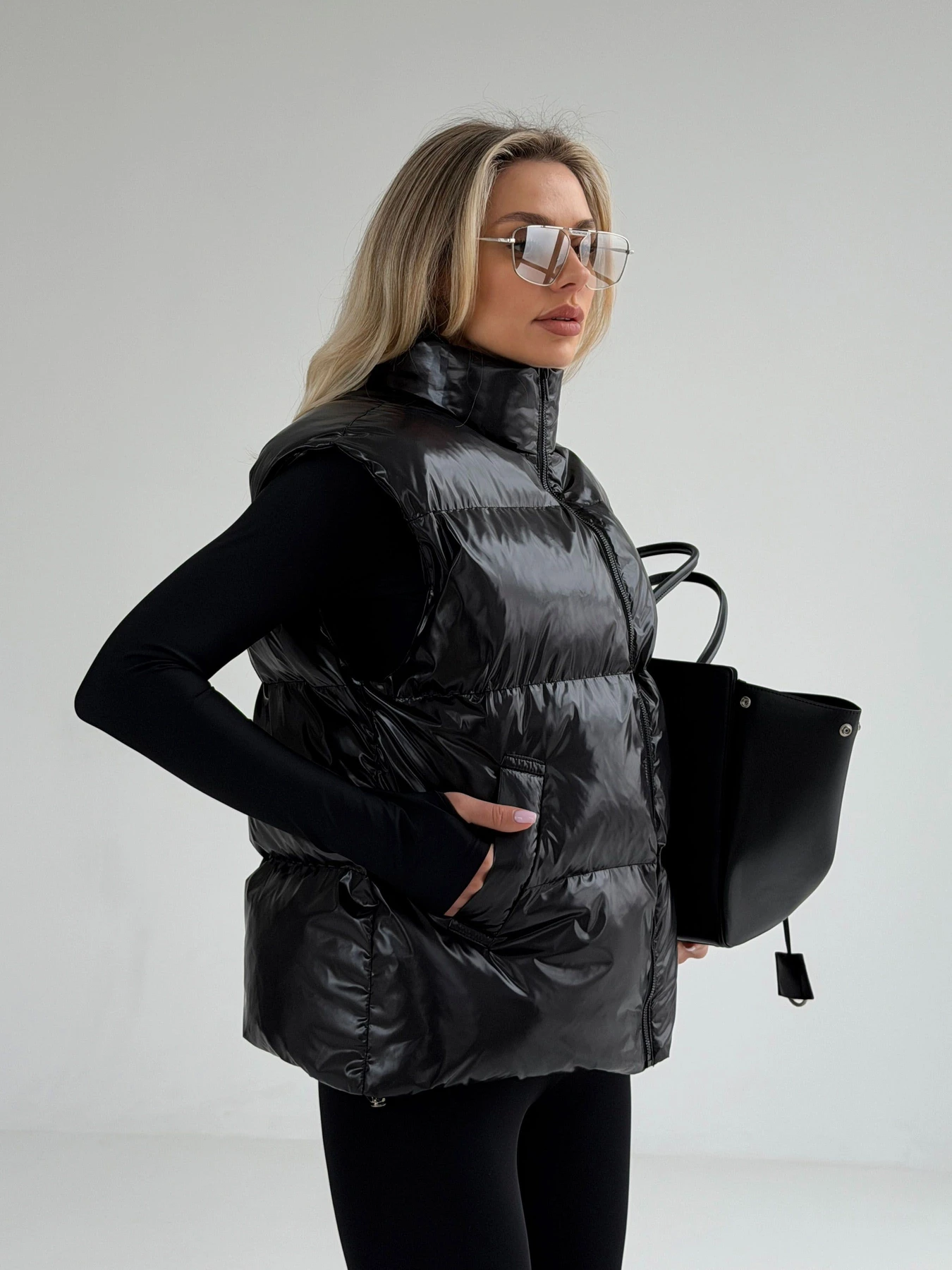 Куртки та дублянки Jadone Fashion модель Ayvi_black Фото