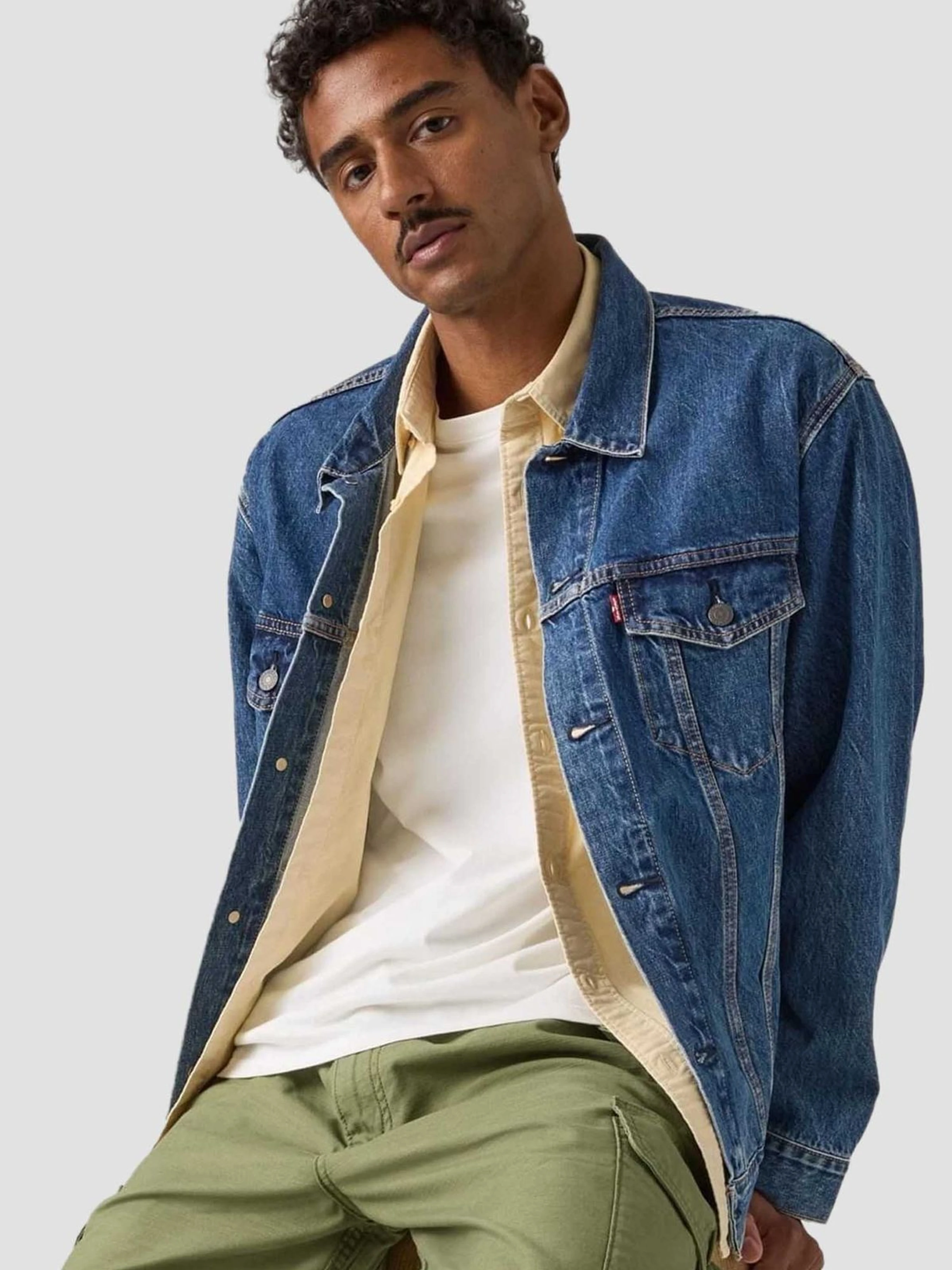 Бавовняна Чоловіча Джинсова куртка Levi's