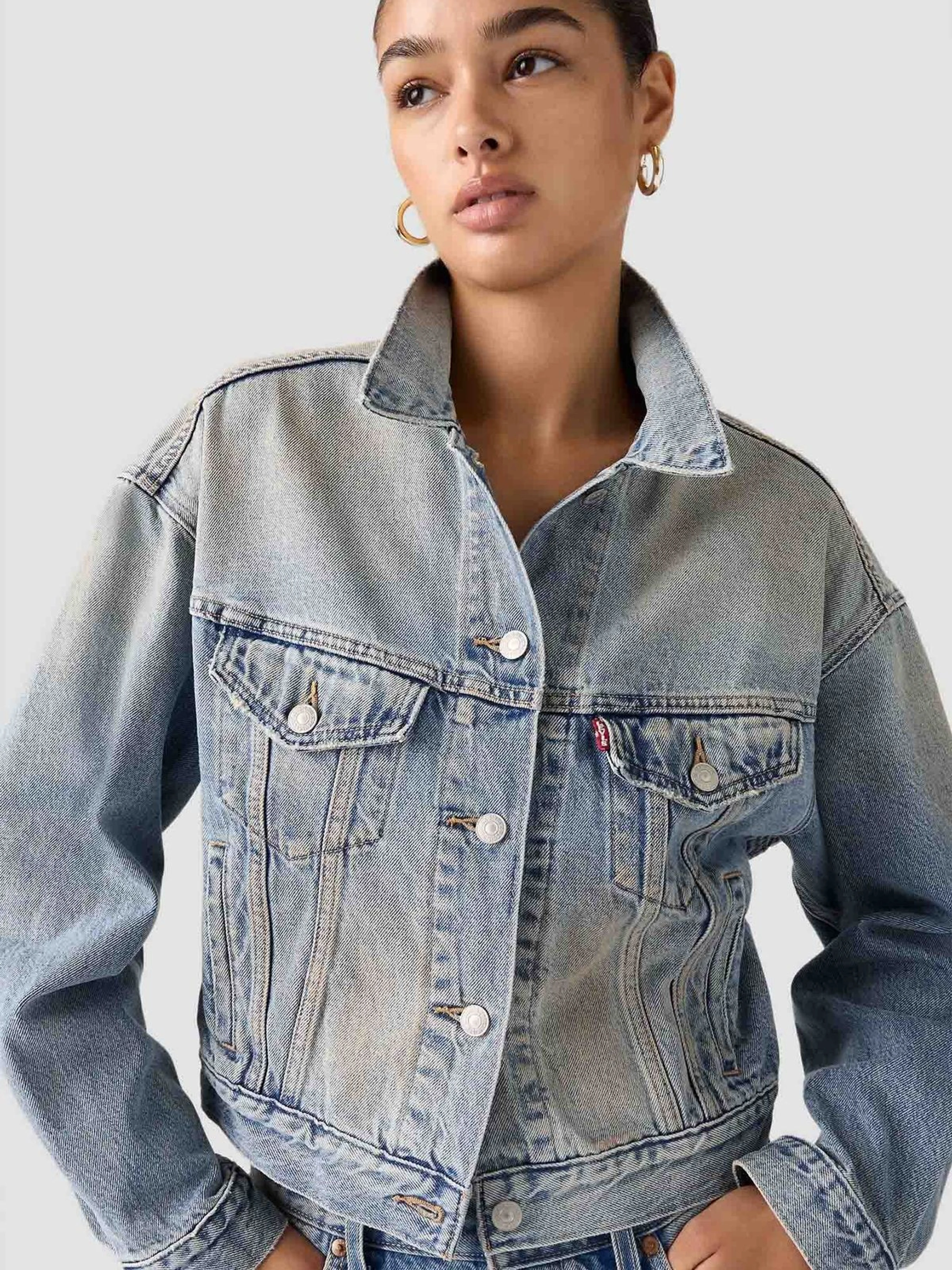 Бавовняна Жіноча Джинсова куртка Levi's фото 3