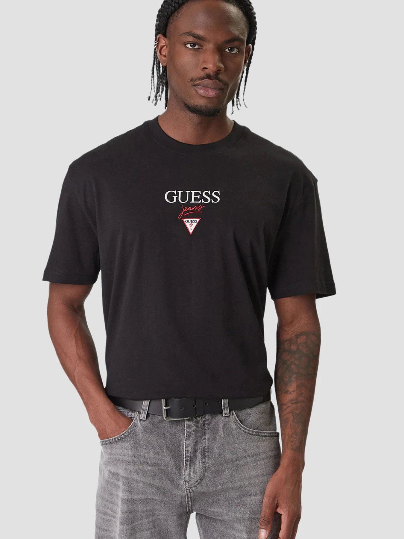 Футболки і поло Guess Jeans модель M6RI45.K8HM0;JBLK Фото