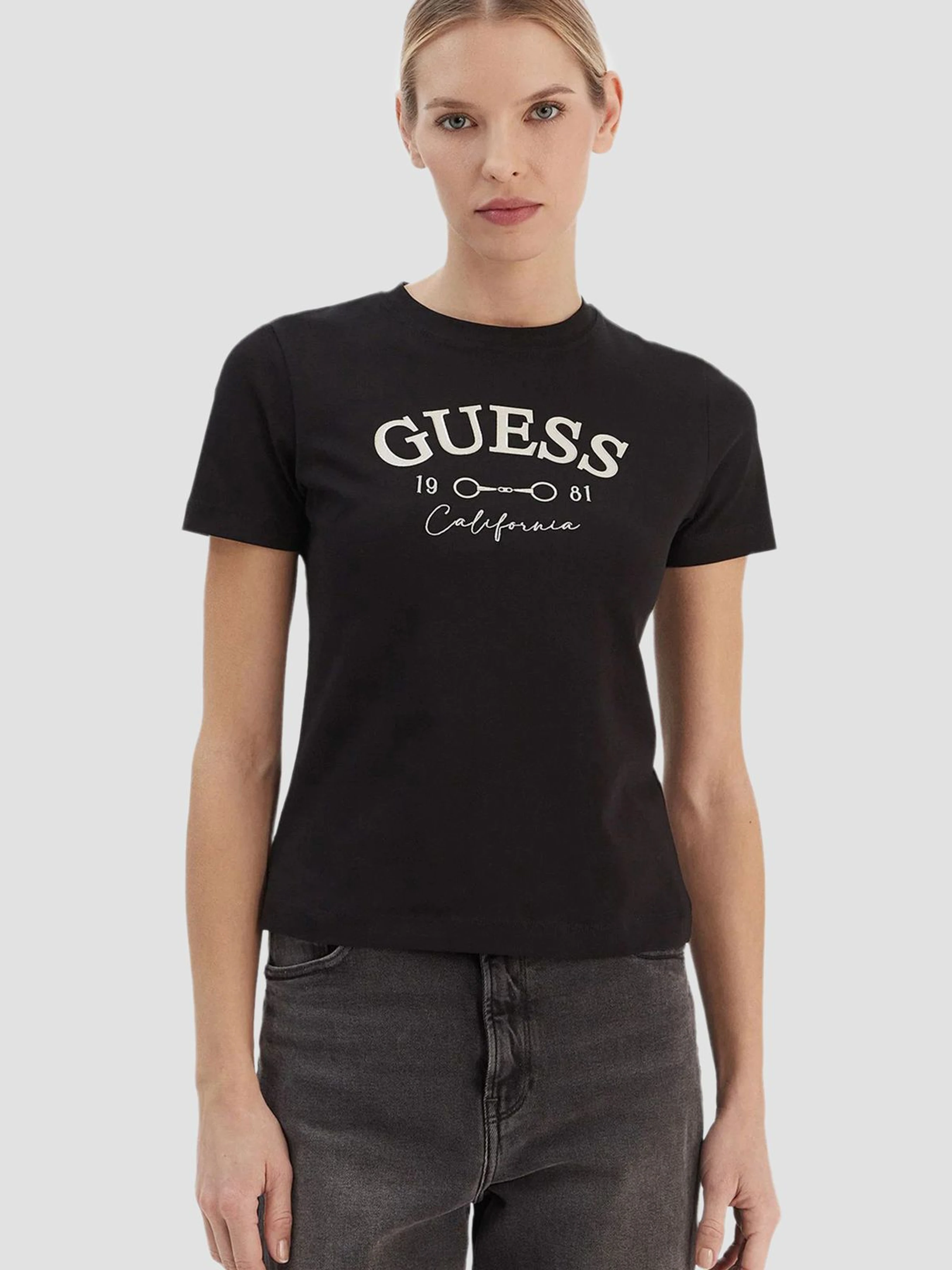 Бавовняна Жіноча Футболка GUESS
